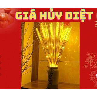 10 đèn led bông lúa mạch thần tài bông lúa vàng đèn trang trí bàn thờ phòng khách Tết 2022