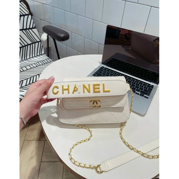 Túi Đeo Vai Nữ C.h.a.n.e.l Logo Quai Mới N_SEOUL