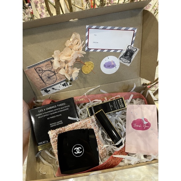 [CHA.NEL] Gift Set son &amp; phấn mắt limited editions tặng dịp lễ Valentine 💌