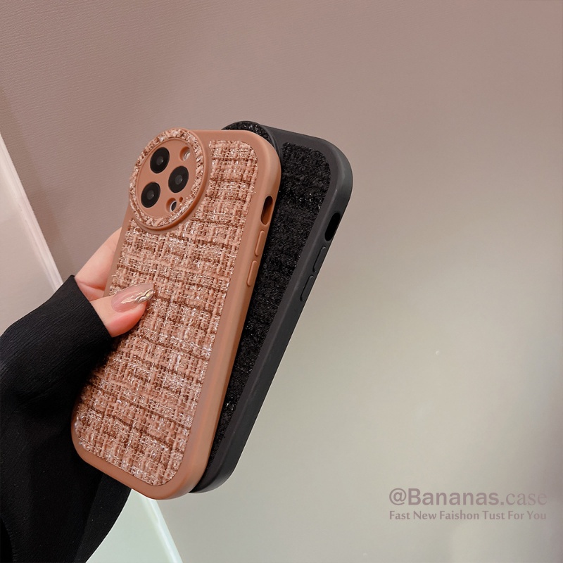 Ốp Điện Thoại Silicone Mềm Đan Len Cho iPhone 14 13 12 11 Pro Max X Xr Xs Max