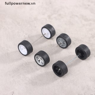 1 Bộ Bánh Xe Cao Su Tỉ Lệ 1: 64 Dành Cho Mô Hình Xe Đua DIY