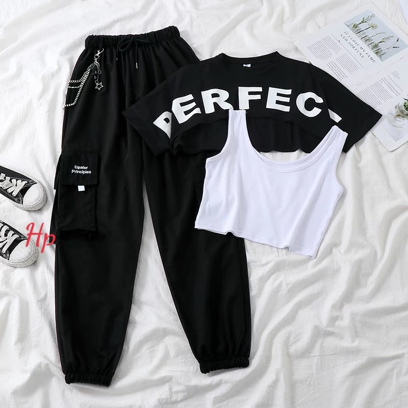 Sét 2 áo croptop PERFECT TH6