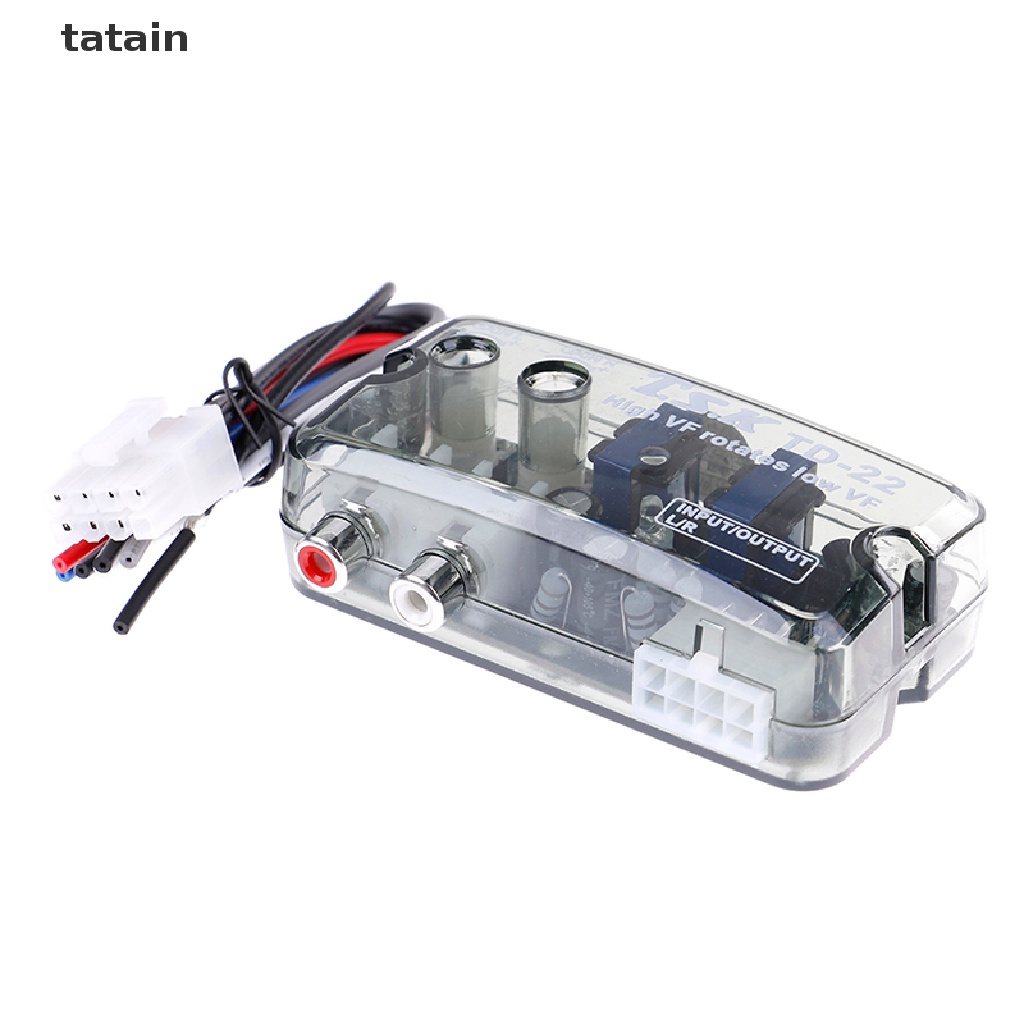Bộ Chuyển Đổi Mức Âm Thanh RCA HI-LOW Sang RCA Trễ CVX Cho Xe Hơi
