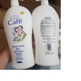 Sữa tắm dê 9x ngọc trai 1200ml