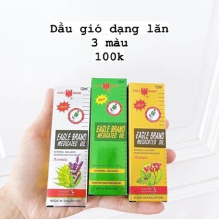 3chai/100k dầu gió dạng lăn của mỹ 12ml