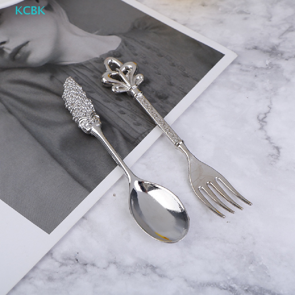 Bộ 6 Muỗng Nĩa Phong Cách Hoàng Gia Sang Trọng