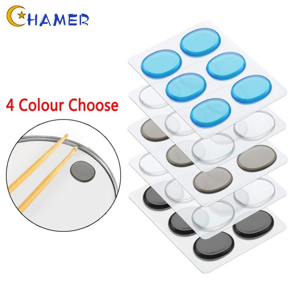 6 X/Set Snare Drum Mute Pad Drum Damper Gel Pads Snare Tom Drum Muffler Mute