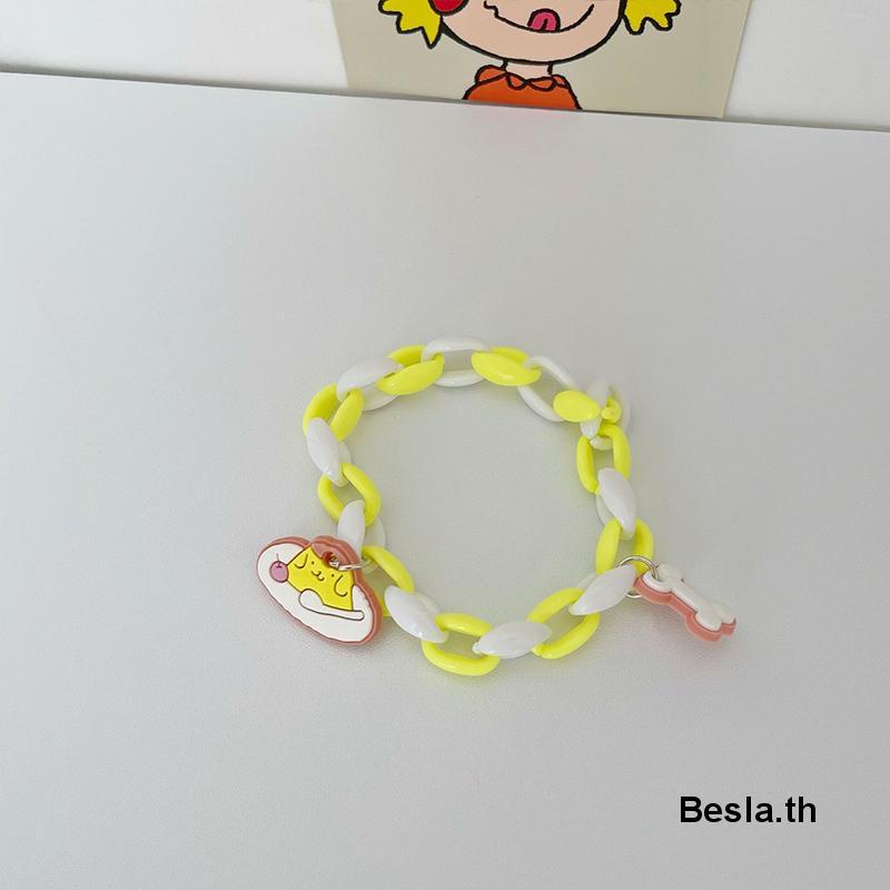 yakult Vòng Tay Hoạt Hình Nhiều Màu Dễ Thương Cho Bạn Gái