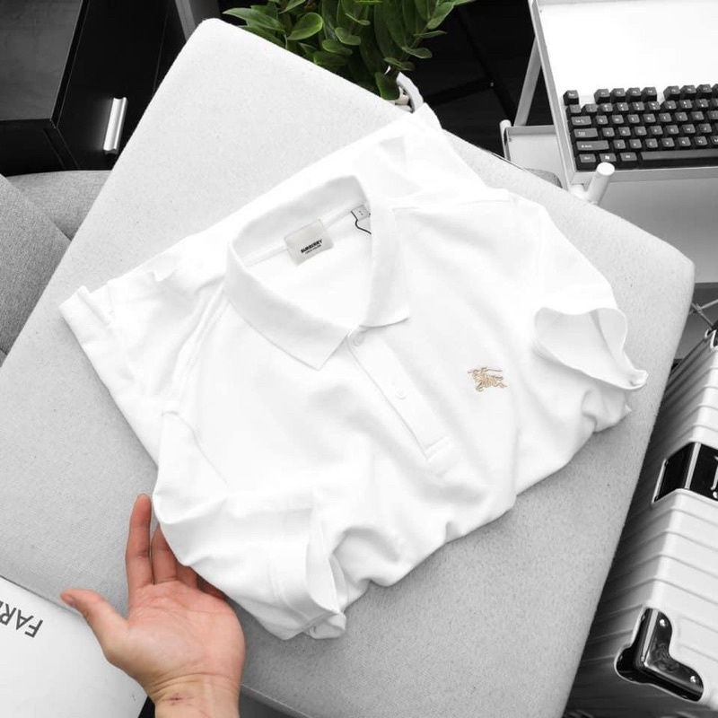Áo Polo Nam Thêu Ngựa - vải Cotton khô co giãn 4 Chiều