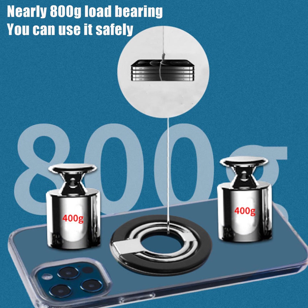 Giá Đỡ Điện Thoại Dạng Nhẫn Nam Châm Cho Magsafe 12 13 W0K2