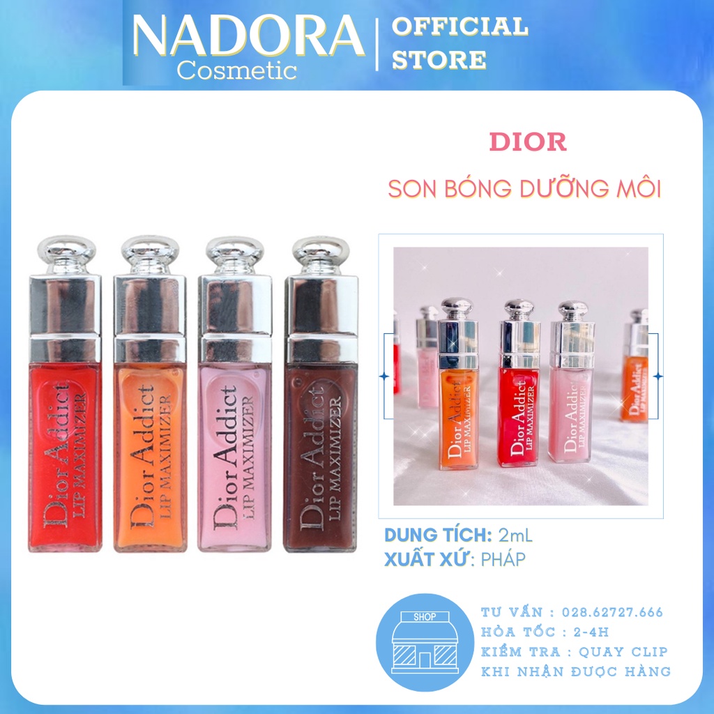 [Mini] Son Kem Dưỡng Dior Addict Lip Maximizer - 2ml