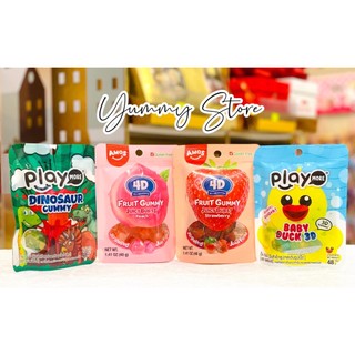 Kẹo dẻo Trái Cây  Play More Thái 48G