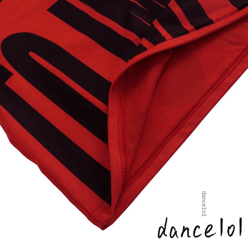 Đầm Khiêu Vũ 1O1 In Chữ Thiết Kế Hở Vai Quyến Rũ Cho Nữ