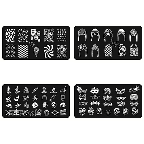 Bộ Dụng Cụ In Hình Trang Trí Móng Tay Nghệ Thuật