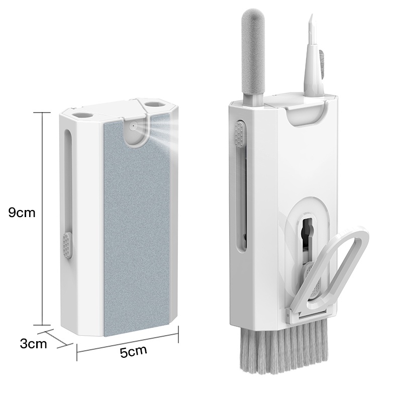 Bộ Dụng Cụ Vệ Sinh Tai Nghe Không Dây Đa Năng 8 Trong 1 Cho Điện Thoại / Máy Tính