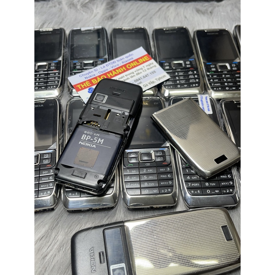 Điện thoại nokia E51 máy zin bảo hành 12 tháng