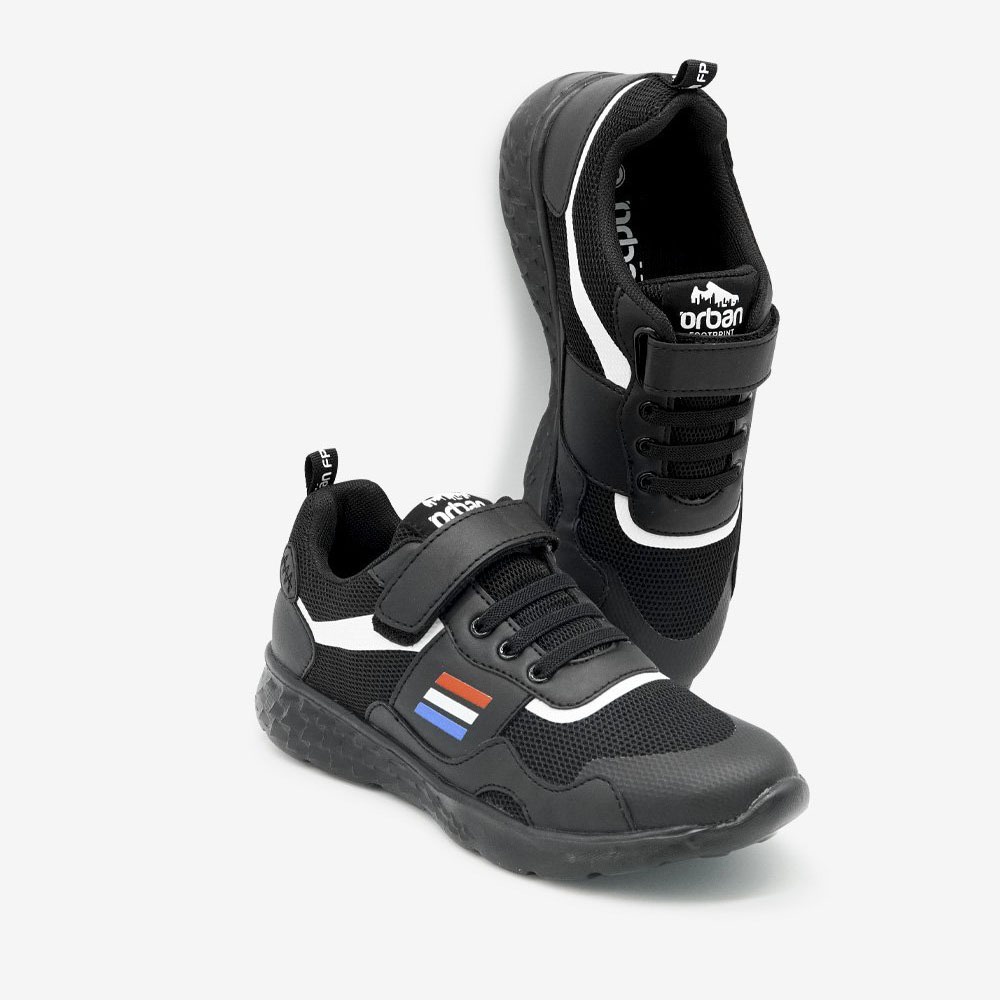 Giày Urban trẻ em quai dán siêu nhẹ TB2208- Đen