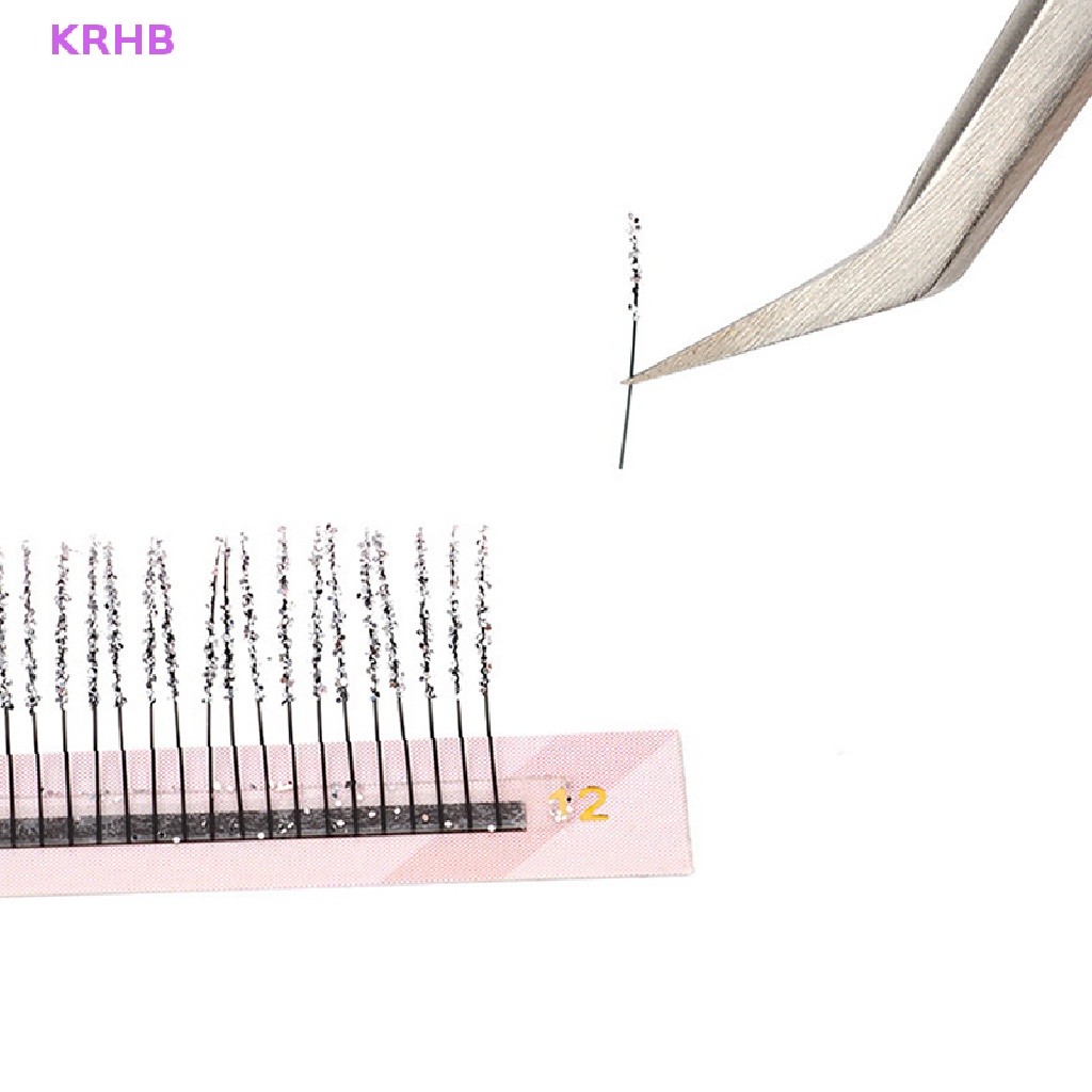 Hộp Lông Mi Giả 4 Hàng KRHB Đầy Màu Sắc Lấp Lánh Trang Điểm Chuyên Nghiệp Mới