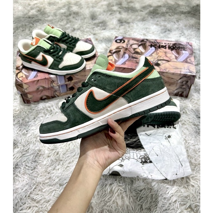 Giày Thể Thao Sneaker Dunk Low Otomo Xanh Rêu - Bản Cao Cấp