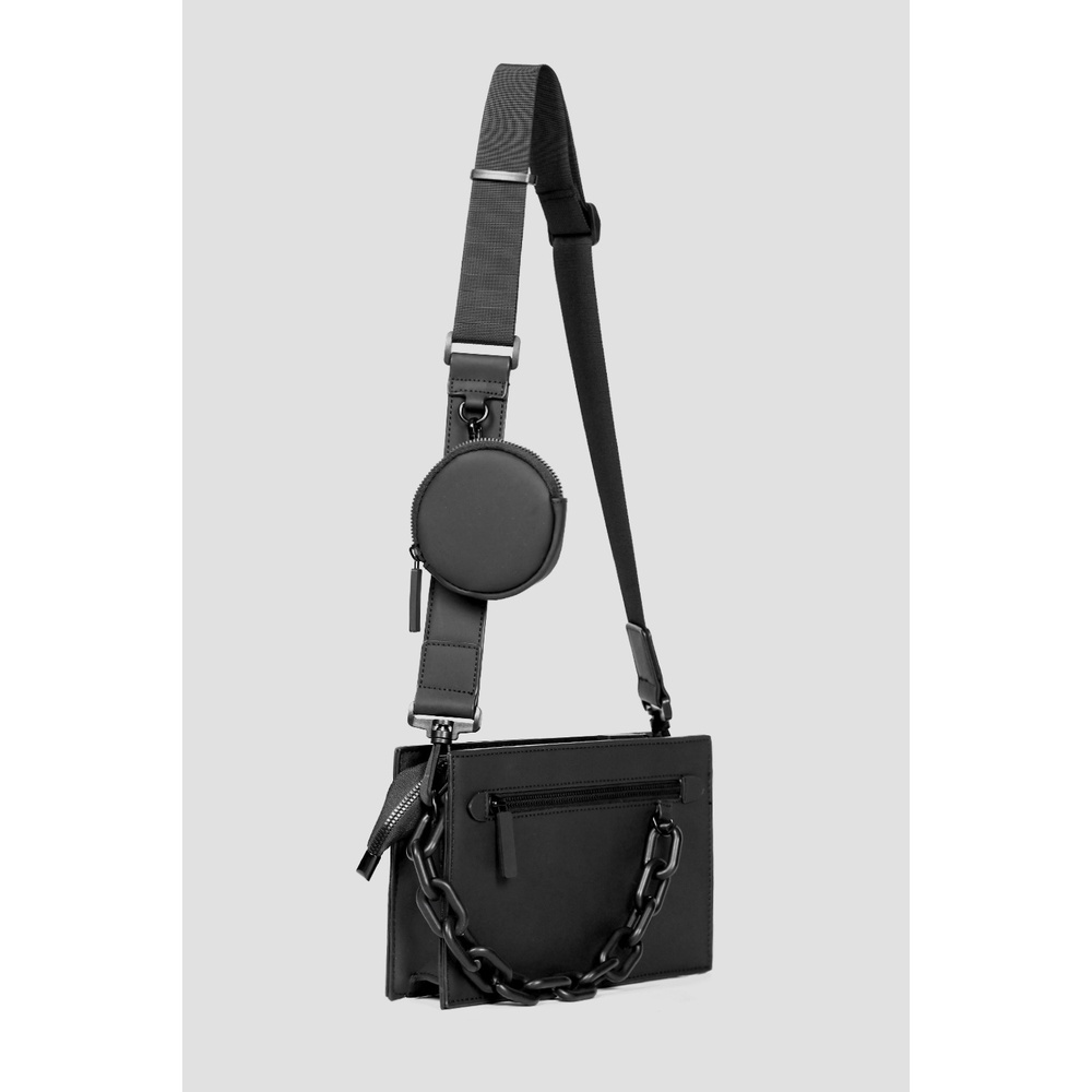 Sunwish SWS-Ja02 2023 Túi Hộp Nhỏ Đeo Vai Cá Nhân Hóa Hình Dáng Thời Trang Hàn Quốc Có Dây Xích Đeo Cho Nam Và Nữ