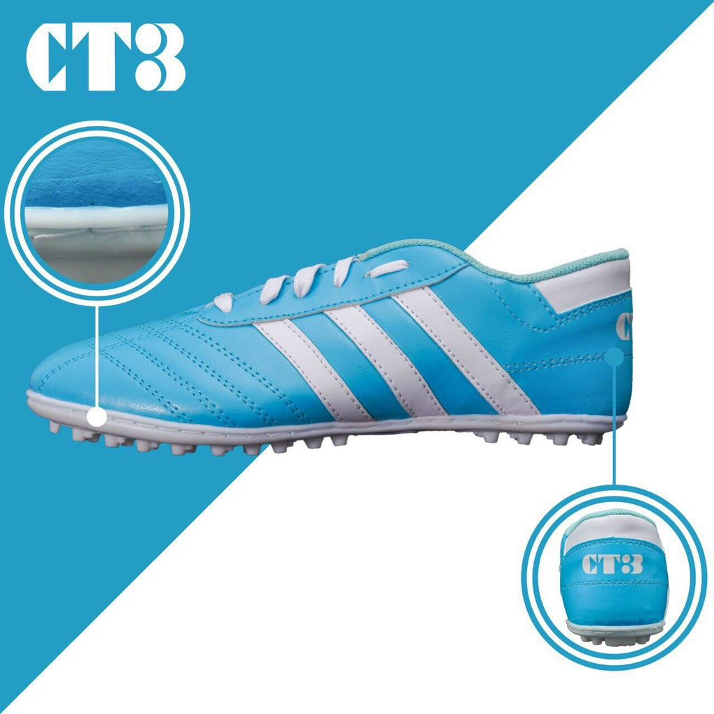 Giày 3 sọc nam đá bóng_bóng đá_đá banh sân cỏ nhân tạo