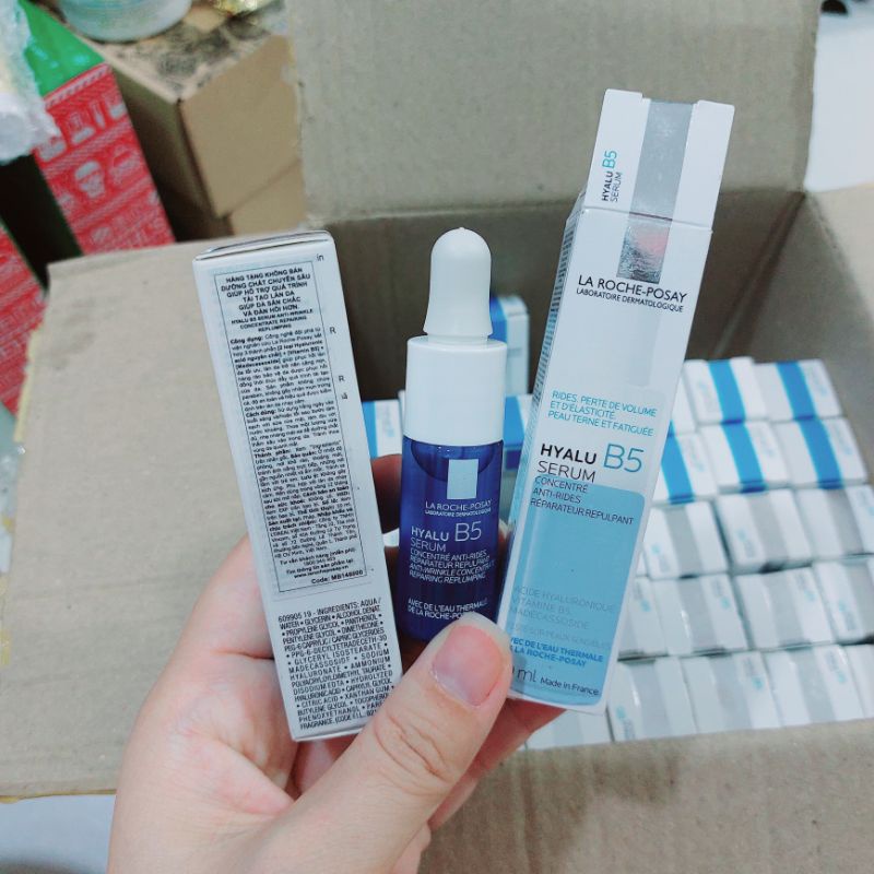 [ Minisize 10ml ] Tính Chất Dưỡng Ẩm Phục Hồi Da La Roche Posay HyaluB5