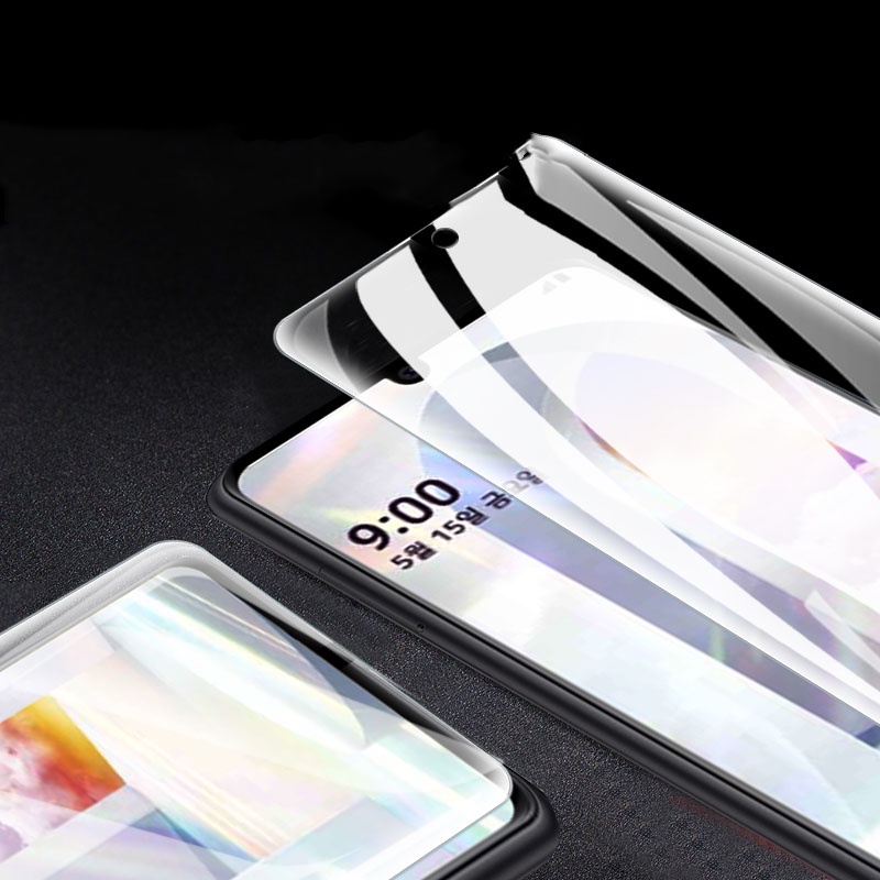 Kính Cường Lực Cong 3D UV Bảo Vệ Màn Hình LG Velvet 5G G9 VEVELET