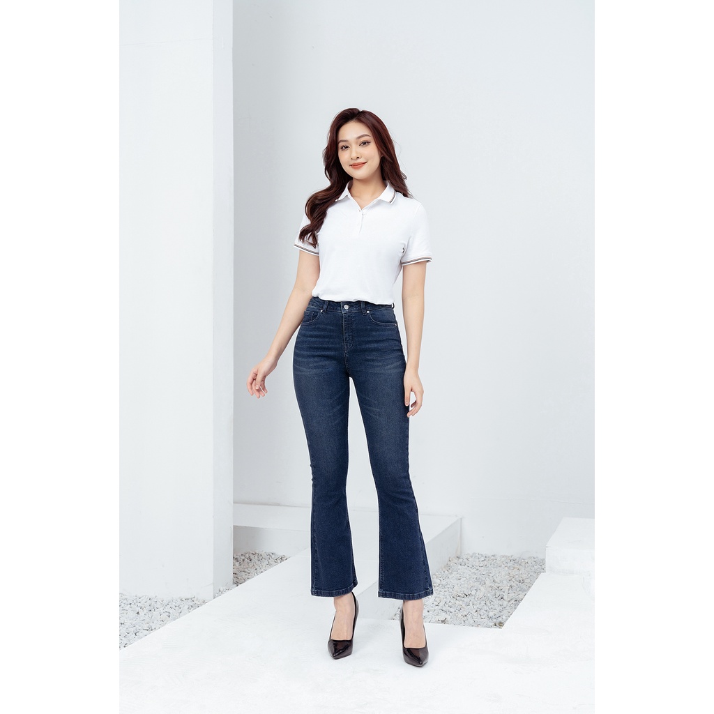 Quần Jeans Nữ Ống Loe LUPERI Kiểu Dáng Thời Trang Thời Thượng Chất Liệu Denim Cao Cấp Co Dãn Thoải Mãi LFQJ171