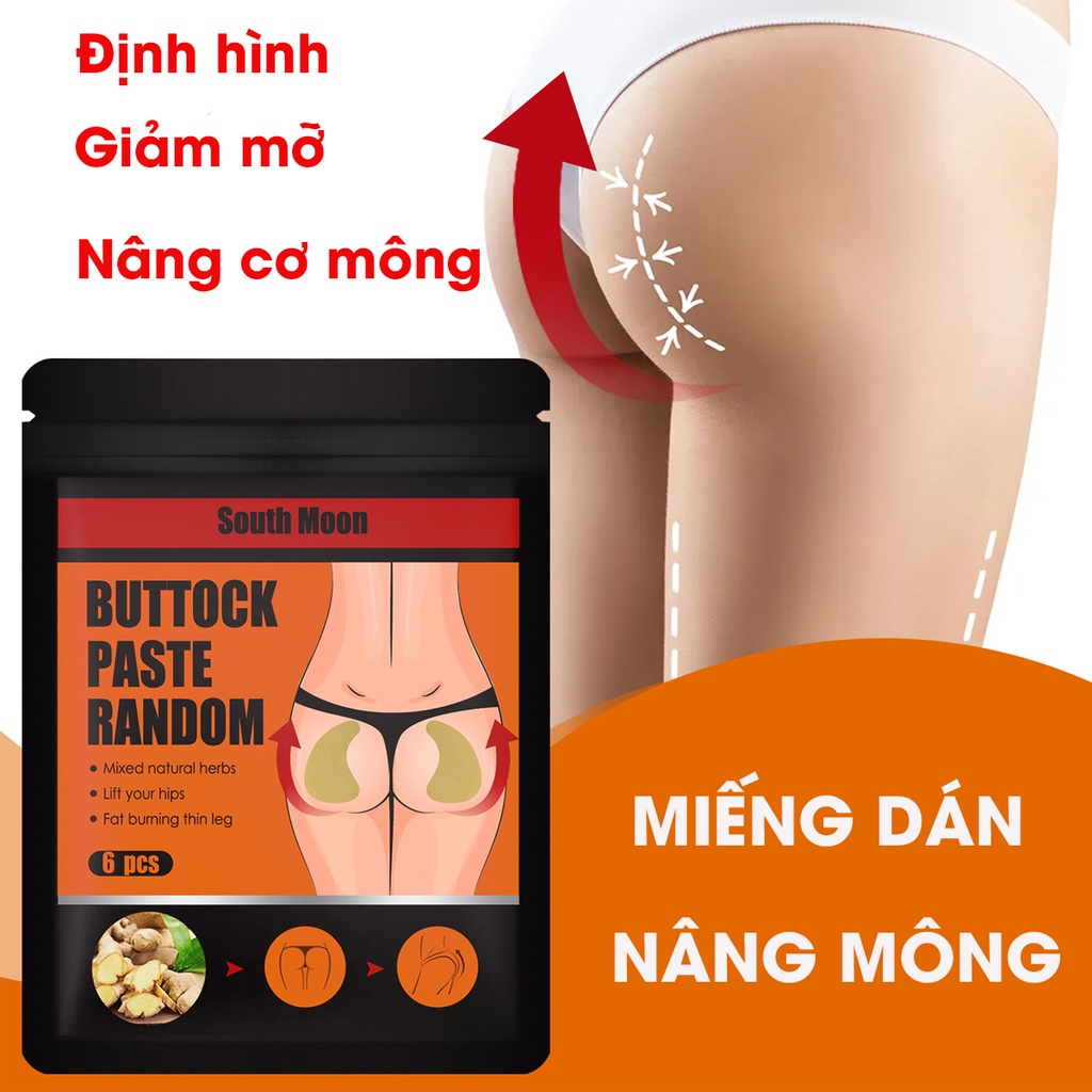 Miếng dán nâng mông đốt cháy mỡ thừa dưỡng ẩm và nâng cơ mông, định hình nâng mông chảy xệ