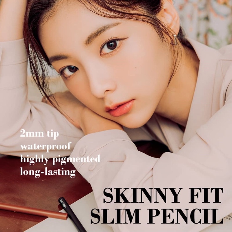 CHÌ KẺ MẮT CHỐNG TRÔI IM UNNY Skinny Fit Slim Pencil