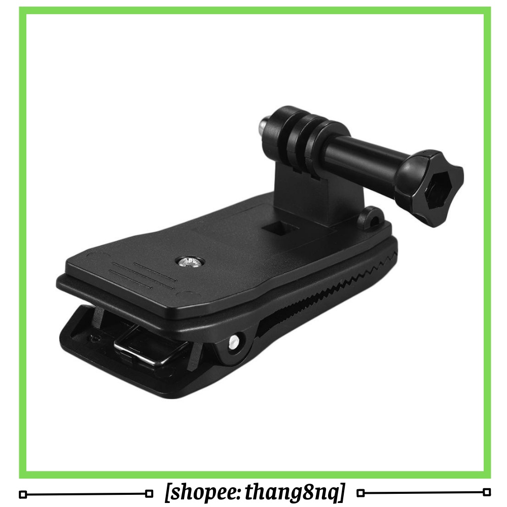 Kẹp xoay 360 độ cho máy quay hành động Gopro Hero 9/8/7/6/5/4/3