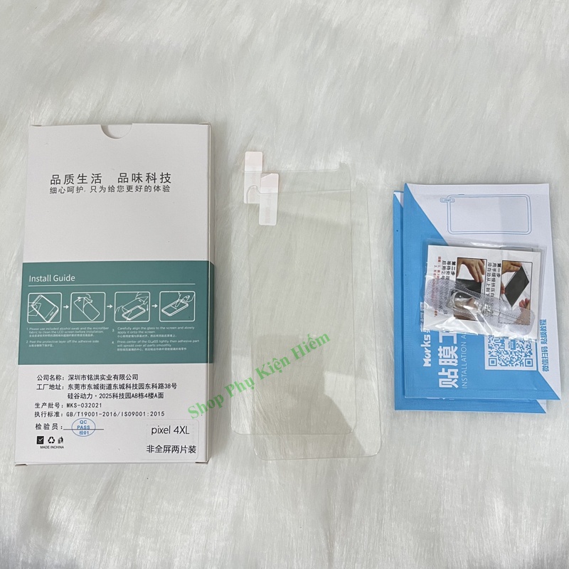 Cường lực Pixel 4 XL - Pixel 4 siêu mượt Morks
