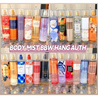 Xịt thơm body mist Bath & Body Works chuẩn auth Mỹ
