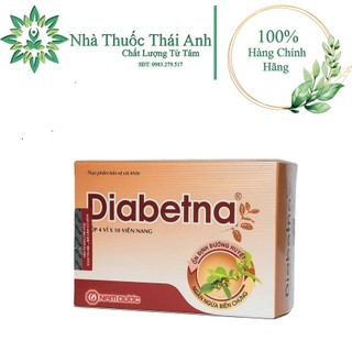 Diabetna Chiết Xuất Từ Dây Thìa Canh - Hỗ Trợ Giảm Đường Huyết