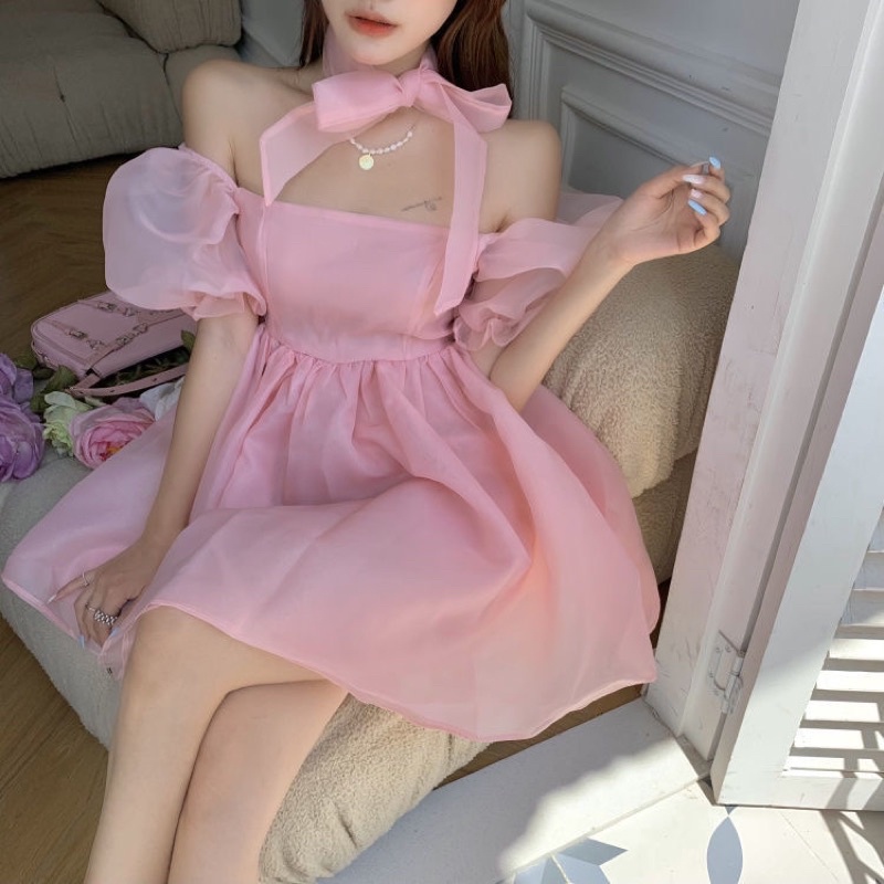 váy công chúa tay bồng hot