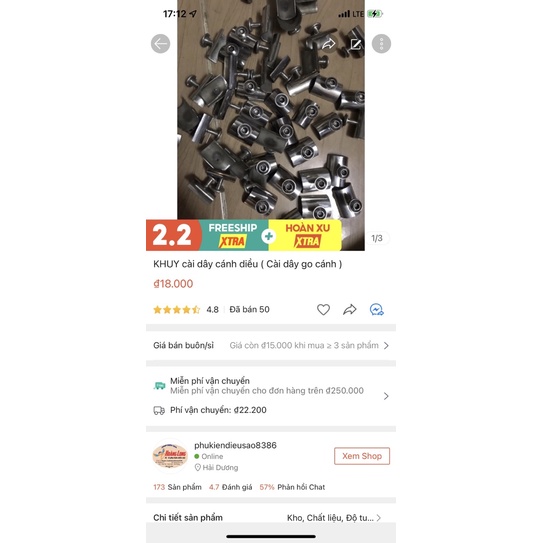 Khuy cài áo diều