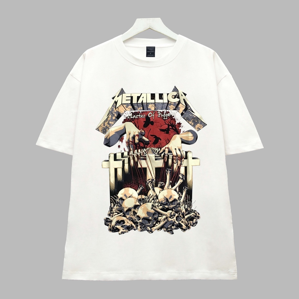 Áo thun Metalic THÁNH GIÁ Dogo Store , Áo thun unisex nam nữ form rộng oversize chất liệu 100% Cotton