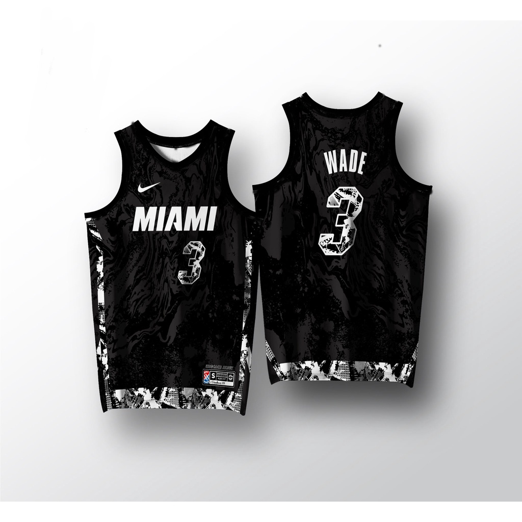 Áo Cách Nhiệt MIAMI Màu Đen HG JERSEY Chất Lượng Cao