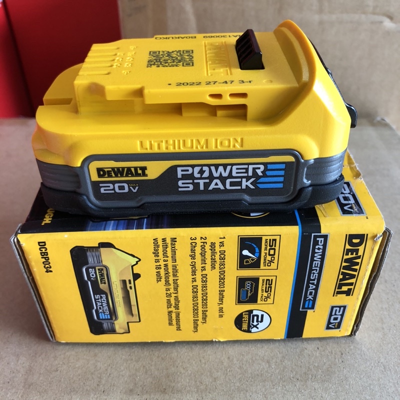 Pin Dewalt  Chính Hãng  5ah ,4ah, 2ah, 1.7ah Power stack