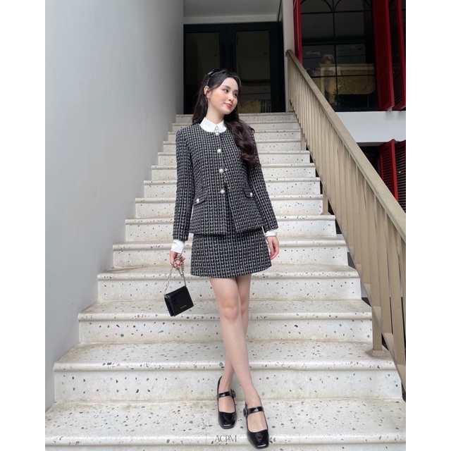 Zaina Tweed Skirt / Chân váy tweed