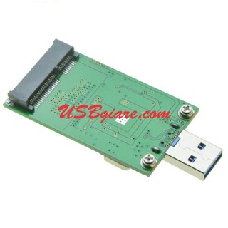 SSD BOX MSATA TO USB 3.0 CONVERTER ADAPTER K-TECH ASM1153E