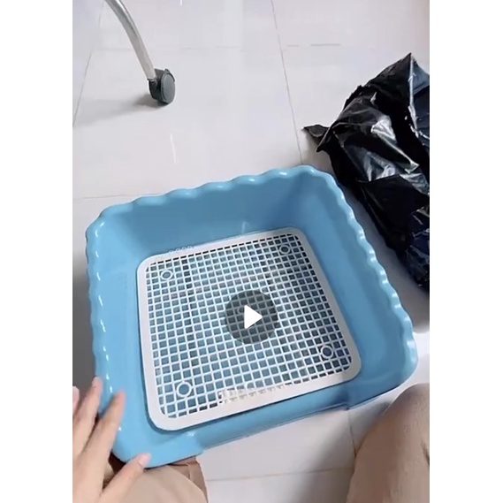 Khay vệ sinh cho chó Poddle - Loại Trung