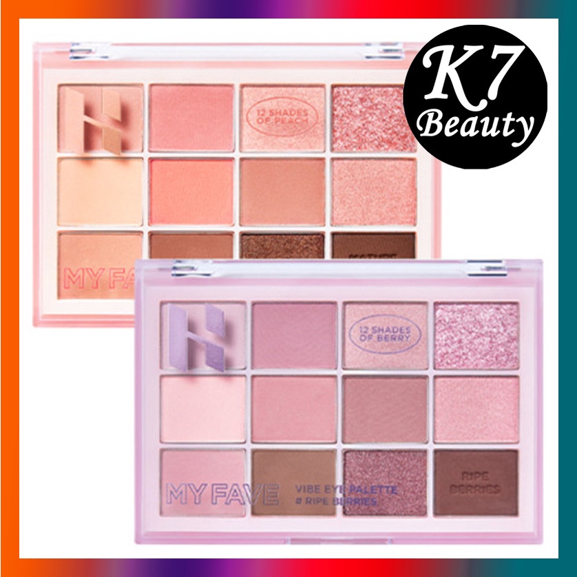 HOLIKA HOLIKA Bảng Phấn Mắt My Fave Vibe HOLIKA 10g