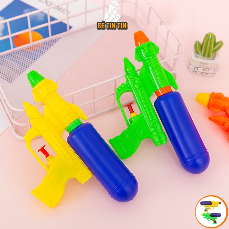 Combo Máy bay điều khiển chạy mặt đất có đèn và Đồ chơi xịt nước mini