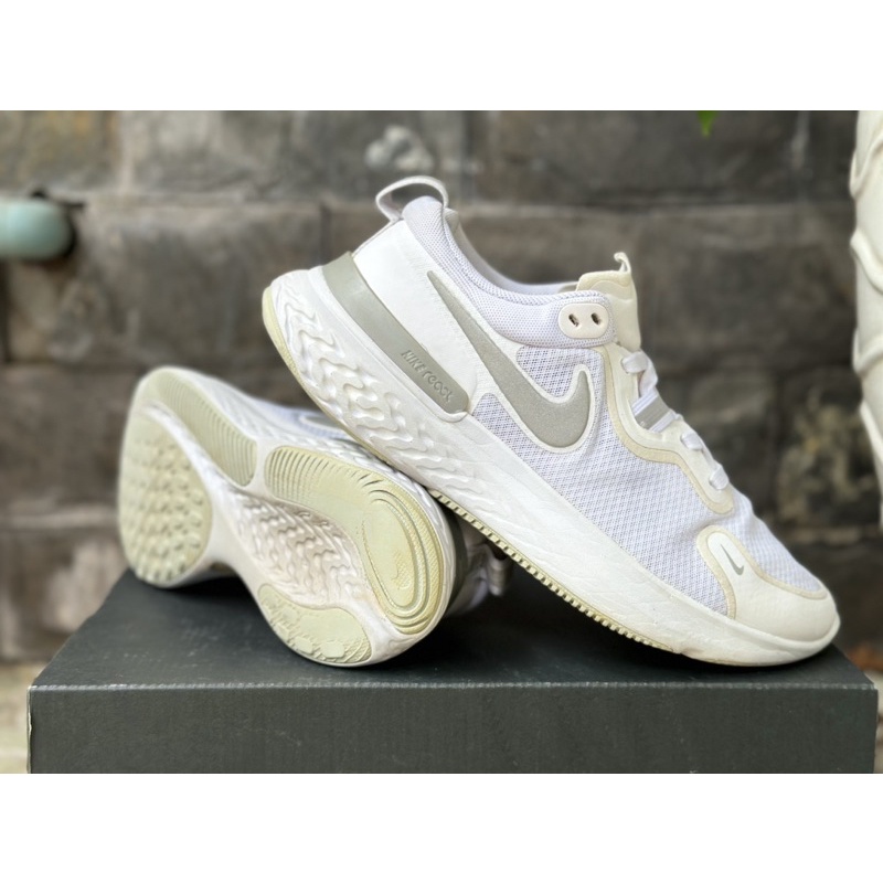 Giày Nike React Miler Trắng- size 36,5