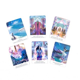 Bộ bài Work Your Light Oracle Hộp sắt S5