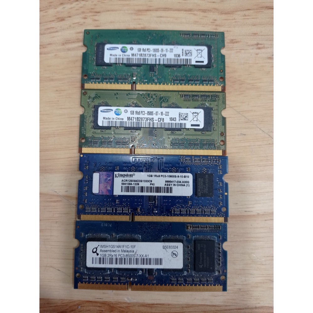 Ram laptop ddr3 1gb - 2gb - 4gb  hàng tháo máy