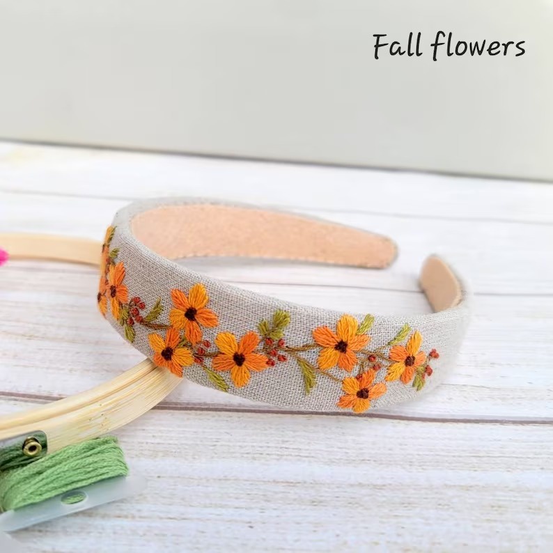 BỜM TÓC THÊU TAY