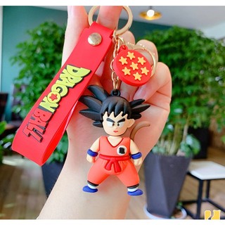Móc Khóa Dragon ball Dây Chuyền Móc Khóa Trang Sức Kriling, thầy rùa kame, ma bư mập, PoPo
