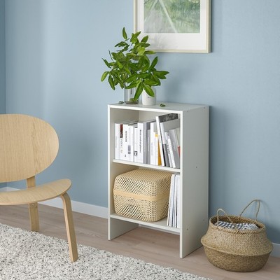 GILDA, Kệ sách 2 tầng SHE_023, 50x30x80cm, kệ gỗ Scandi Home